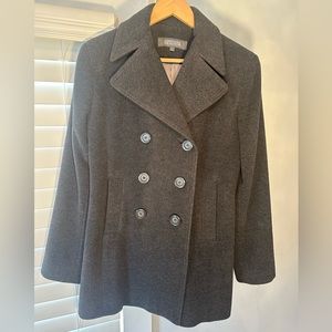 Kenneth Cole Reaction dark gray peacoat